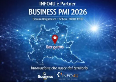 Info4U a Business PMI Bergamo: innovazione che nasce dal territorio
