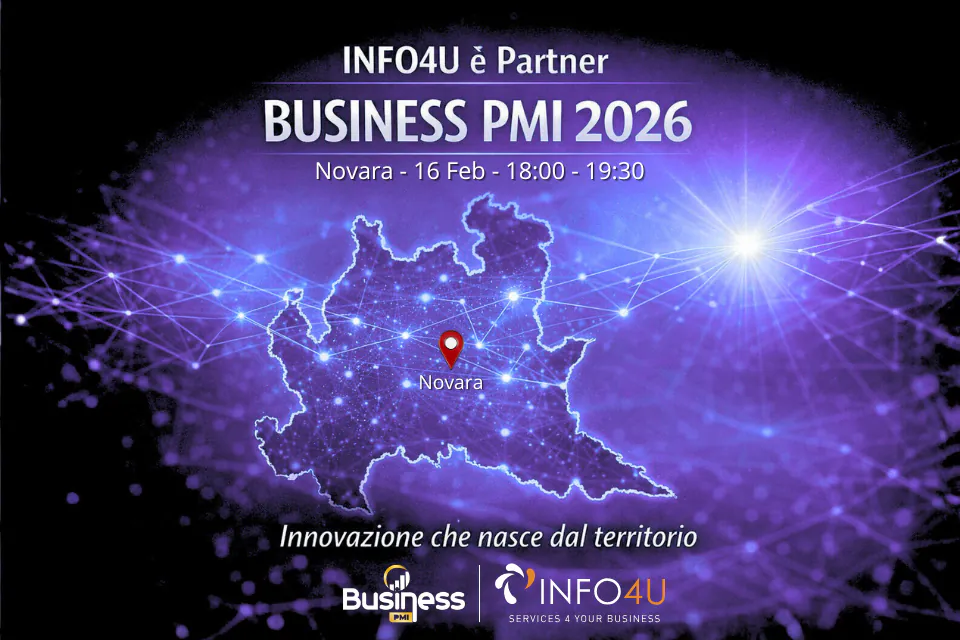 Info4u BUSINESS PMI 2026 Novara