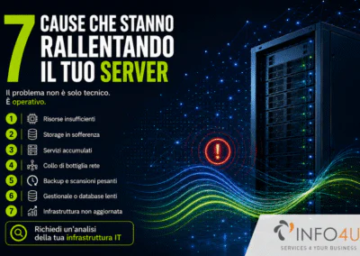 Server aziendale lento: 7 cause frequenti che bloccano il lavoro in azienda